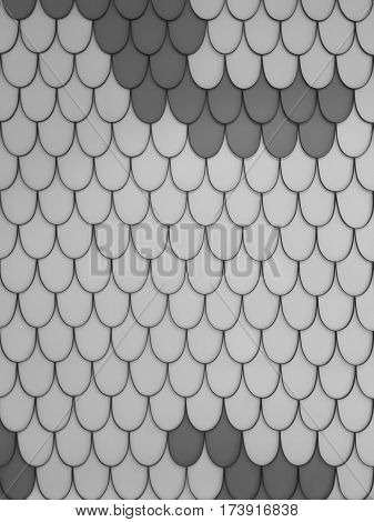 seamless pattern in the form of flakes Linear background