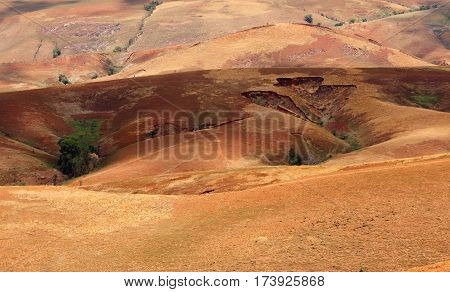 Madagascar Countryside Highland Landscape