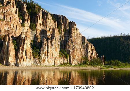 National heritage of Russia placed in republic Sakha, Siberia