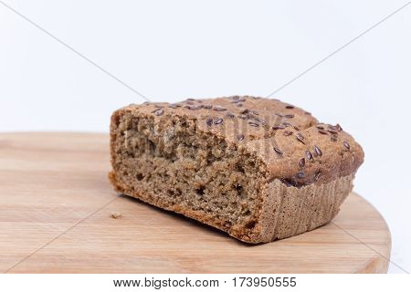 Chrono Homemade Bread With Copy Space