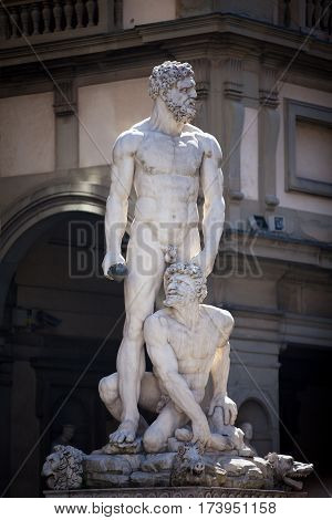 Statue Of Neptune In Italy
