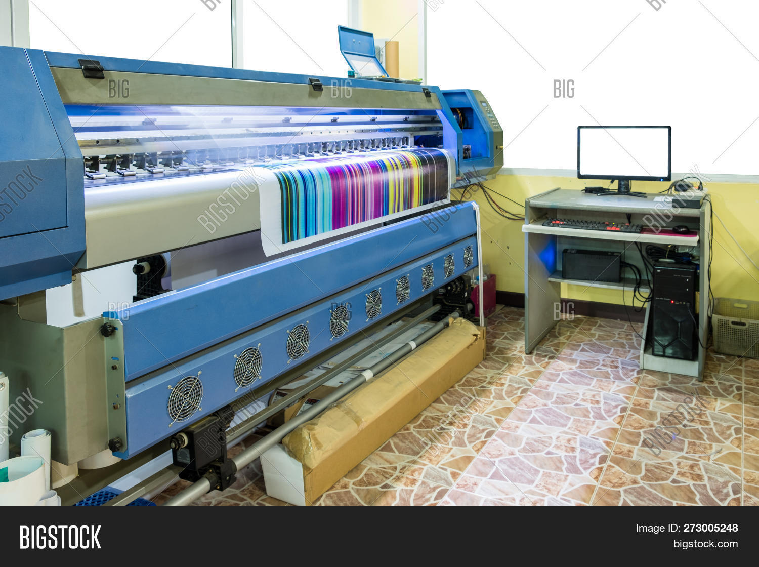 Large Inkjet Printer Image & Photo (Free Trial) Bigstock