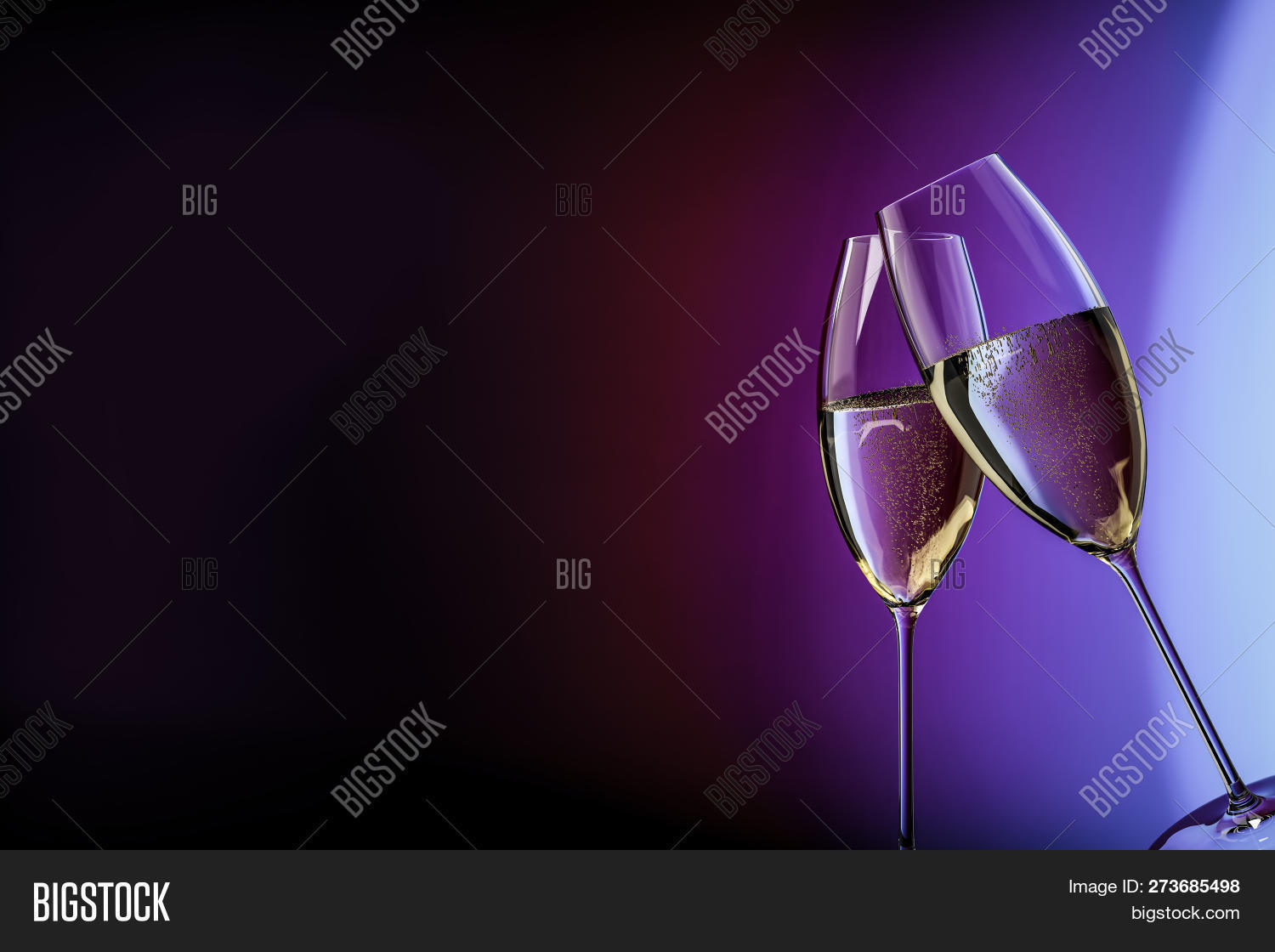 Champagne Glasses Image & Photo (Free Trial) Bigstock