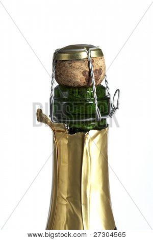 คอขวดแชมเปญและคอร์ก