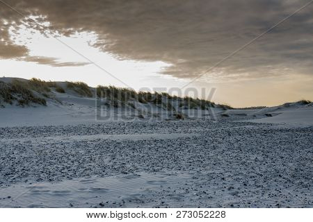 Beach Next To Skagen In The Northern Part Of Denmark.