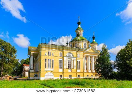 Cathedral Of The Ascension Of The Lord. Spaso-sumorin Monastery. Totma. Vologda Region. Russia.