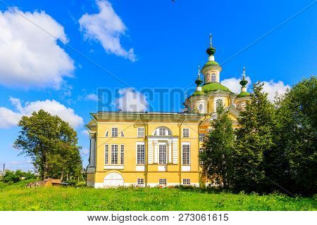 Cathedral Of The Ascension Of The Lord. Spaso-sumorin Monastery. Totma. Vologda Region. Russia.