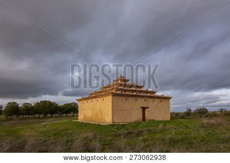 Pigeon Houses In Zamora, Spain