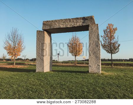 Tourist Attraction With Granite Stones In Kulz - Stonehenge In The Upper Palatinate
