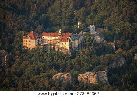 Hruba Skala Chateau Near Turnov In Bohemian Paradise