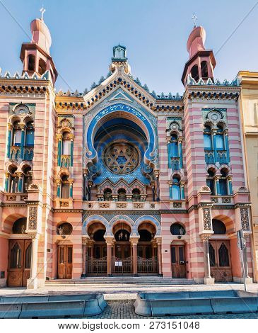 Jubilee Synagogue (czech: Jubilejni Synagoga), Known As The Jerusalem Synagogue.