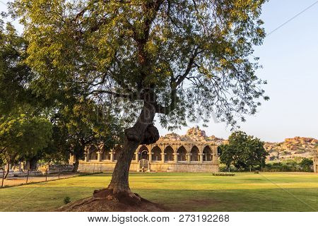 Ancient Civilization In Hampi.