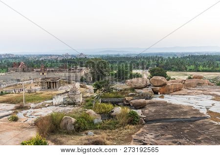 Sunset In Humpi, State Karnataka, India.