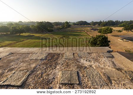 Ancient Civilization In Hampi.