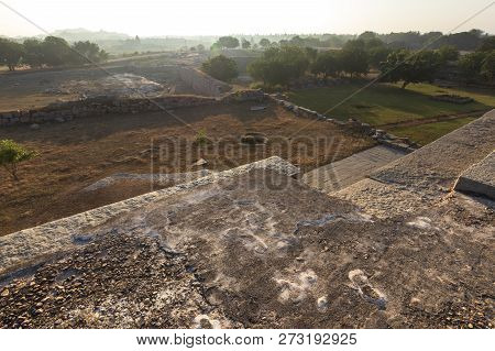Ancient Civilization In Hampi.