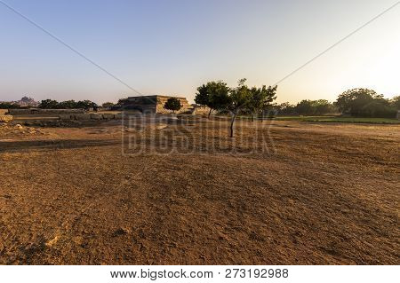 Ancient Civilization In Hampi.