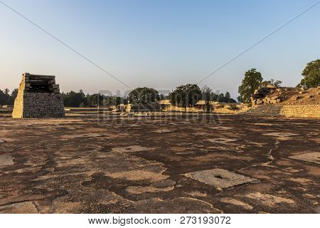 Ancient Civilization In Hampi.