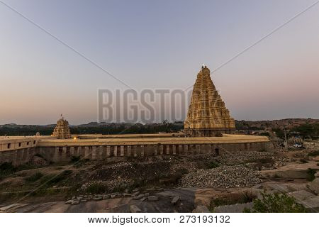 Ancient Civilization In Hampi.