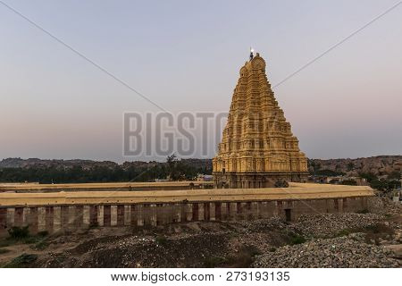 Ancient Civilization In Hampi.