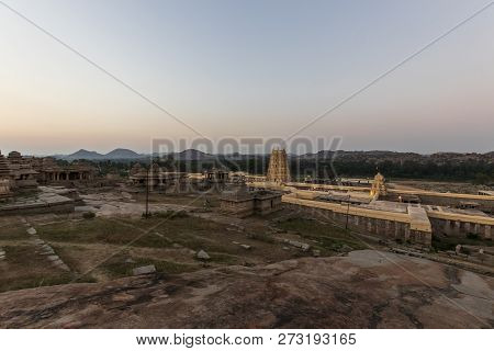 Ancient Civilization In Hampi.