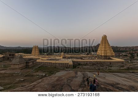 Ancient Civilization In Hampi.