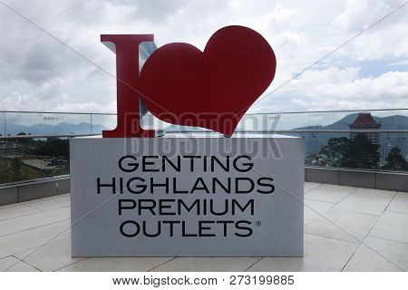 Genting Highlands, Malaysia- Dec 03, 2018 : The 
