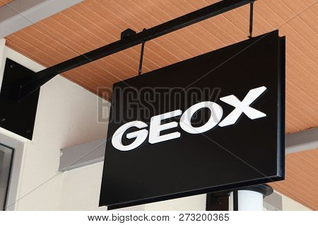 Genting Highlands, Malaysia- Dec 03, 2018 : Geox Store In Genting Highlands Premium Outlet, Malaysia