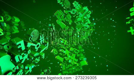 Advanced Abstract Salad 3D Pc Signs