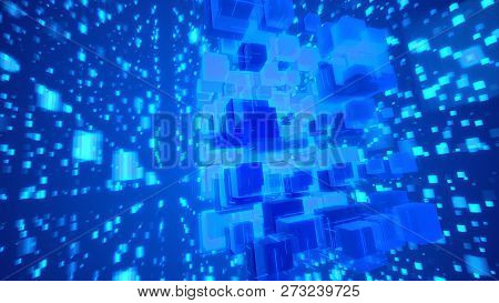 Shining Macrostructure Of Celeste Cubes