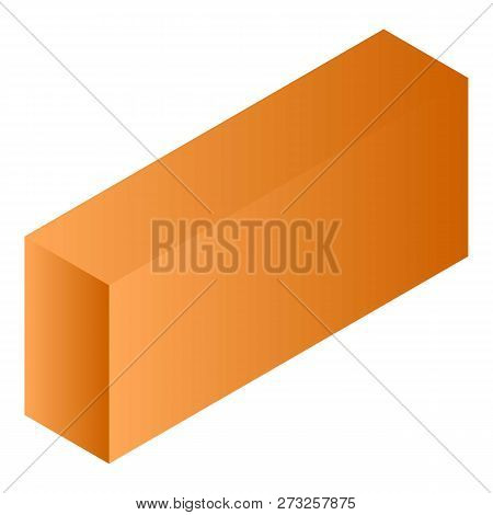 Orange Tea Box Icon. Isometric Of Orange Tea Box Vector Icon For Web Design Isolated On White Backgr