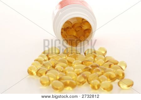 Fiskeolie kapsler
