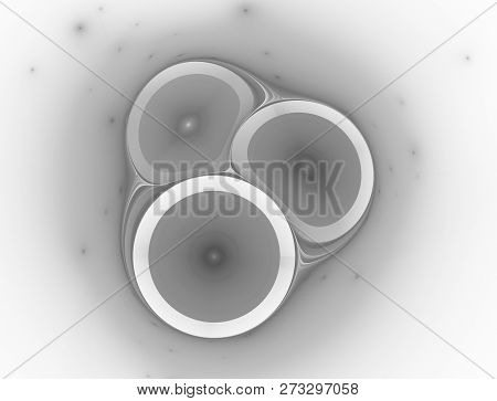 Elementary Particles Series. Interplay Of Abstract Fractal Forms On The Subject Of Nuclear Physics. 