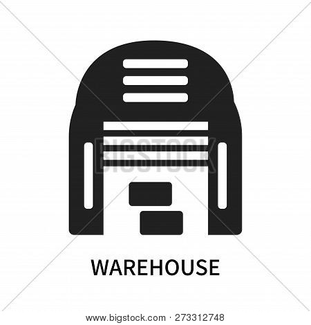 Warehouse Icon Isolated On White Background. Warehouse Icon Simple Sign. Warehouse Icon Trendy And M