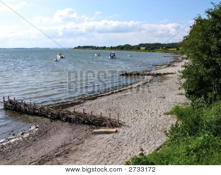 Stranden i Fyn Danmark