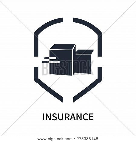 Insurance Icon Isolated On White Background. Insurance Icon Simple Sign. Insurance Icon Trendy And M