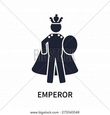 Emperor Icon Isolated On White Background. Emperor Icon Simple Sign. Emperor Icon Trendy And Modern 