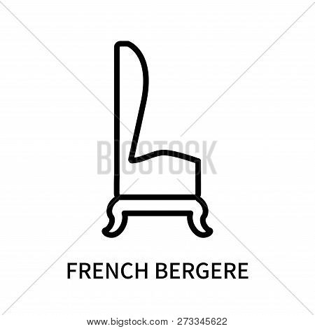 French Bergere Icon Isolated On White Background. French Bergere Icon Simple Sign. French Bergere Ic
