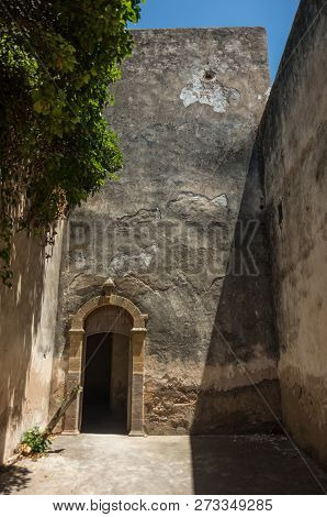 The Ruins Of Dar Caid Hadji Fortified Town Near Essaouira, Morocco