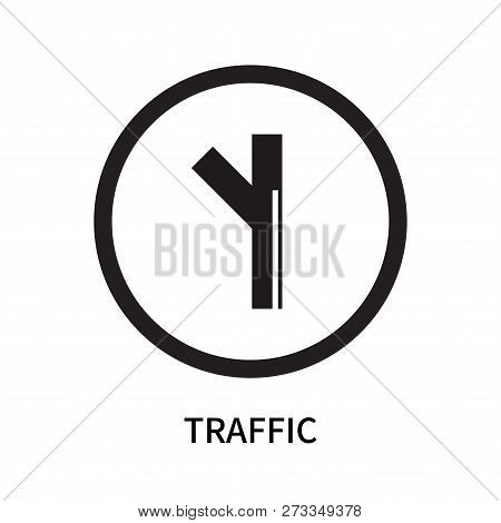 Traffic Icon Isolated On White Background. Traffic Icon Simple Sign. Traffic Icon Trendy And Modern 