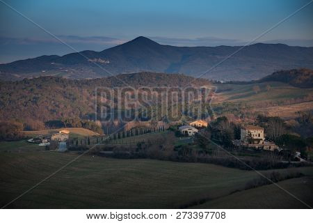 Casale Marittimo, Pisa, Tuscany - Landscape, Hills Of Val Di Cecina, Italy