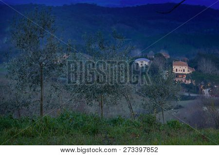 Casale Marittimo, Pisa, Tuscany - Landscape, Hills Of Val Di Cecina, Italy