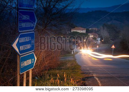 Casale Marittimo, Pisa, Tuscany - Landscape, Hills Of Val Di Cecina, Italy