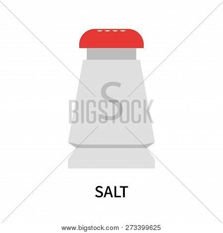 Salt Icon Isolated On White Background. Salt Icon Simple Sign. Salt Icon Trendy And Modern Symbol Fo