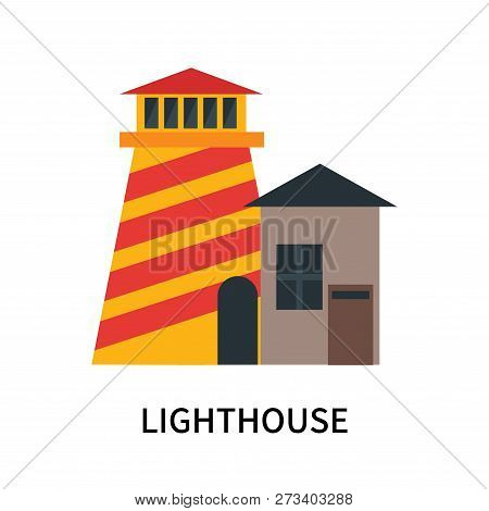 Lighthouse Icon Isolated On White Background. Lighthouse Icon Simple Sign. Lighthouse Icon Trendy An