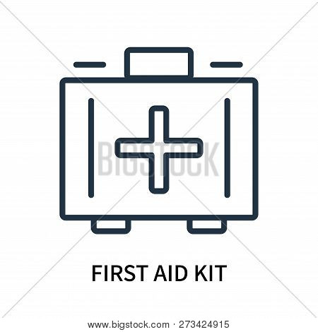 First Aid Kit Icon Isolated On White Background. First Aid Kit Icon Simple Sign. First Aid Kit Icon 