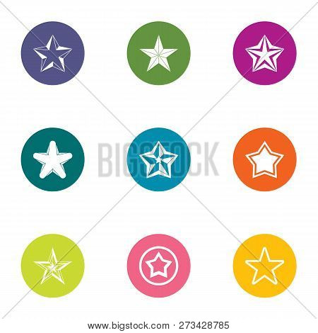Wye Icons Set. Flat Set Of 9 Wye Icons For Web Isolated On White Background