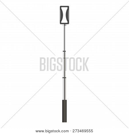Selfie Monopod Mockup. Realistic Illustration Of Selfie Monopod Mockup For Web Design Isolated On Wh