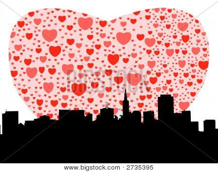 San Francisco mit Herzen (Ersatz: 2637920)