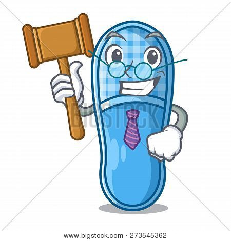 Judge Slippers On The Carpet A Cartoon