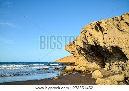 Photo Picture Of The Beautiful Ocean Coasts View Montana Amarilla La Pelada Tenerife